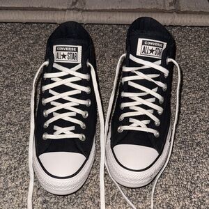 Converse Black & White Low Top Sneakers